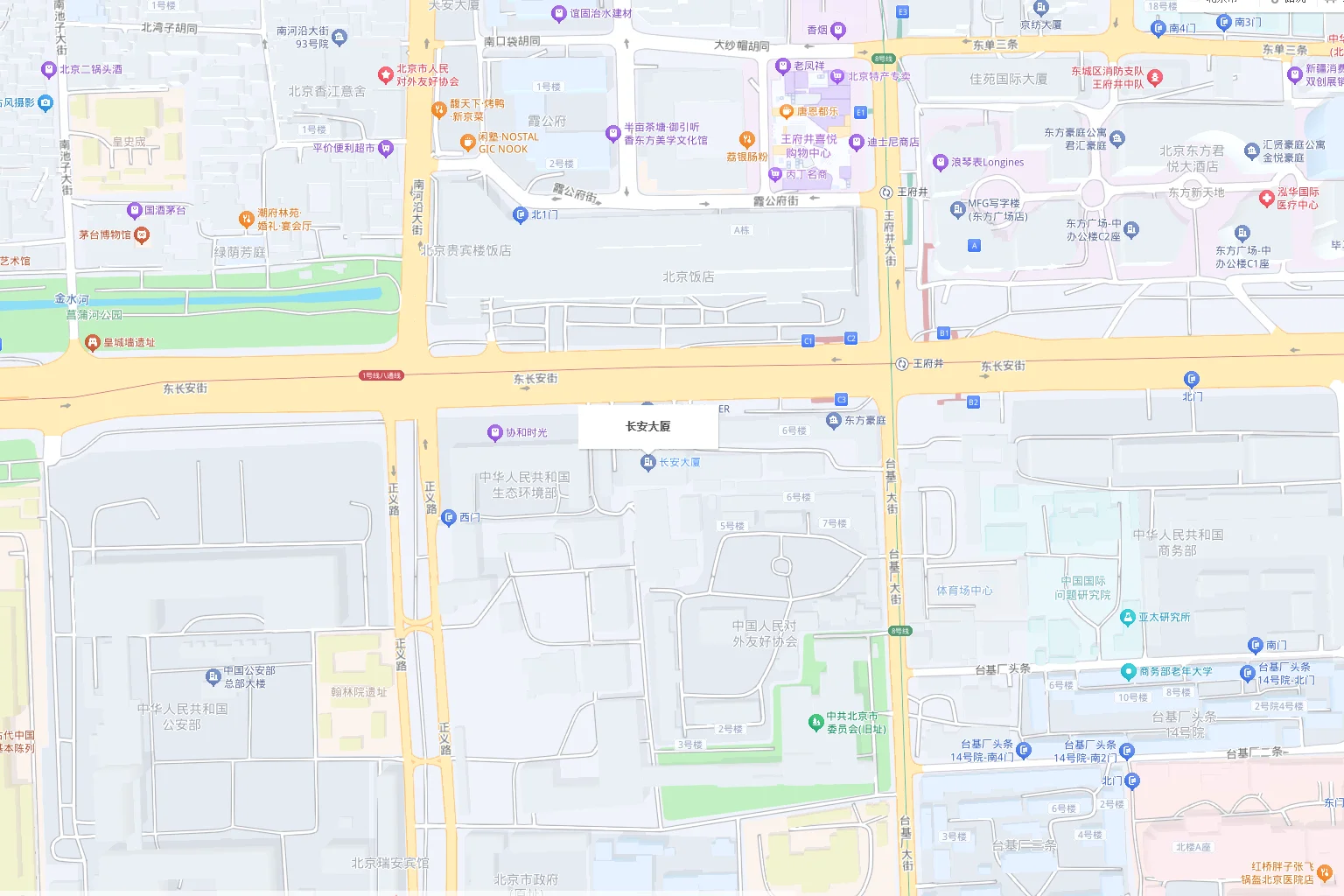 宠王子 PetKing 北京办公地点示意地图